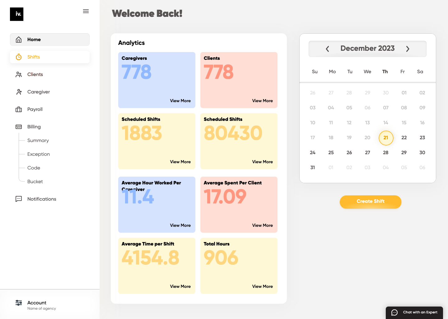 Beta dashboard